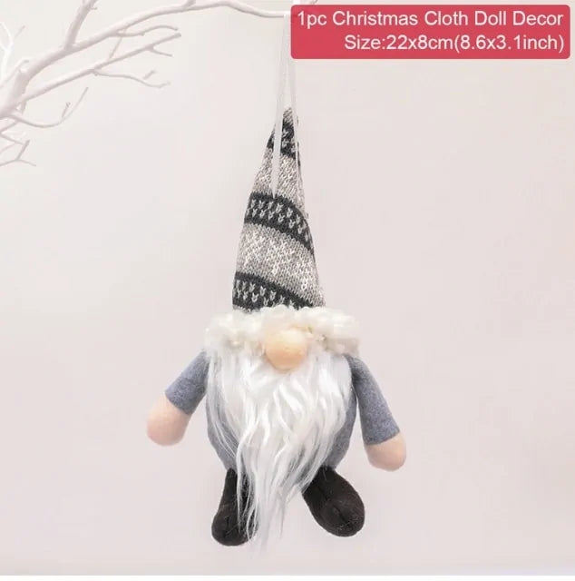 Gnome Christmas Faceless Doll