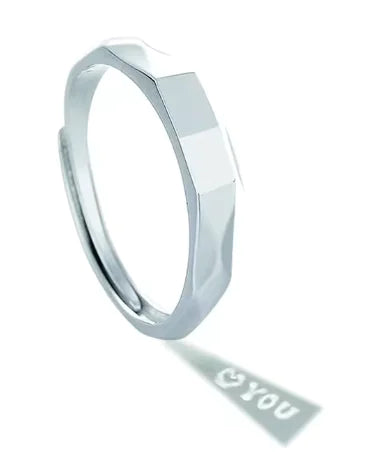 "I Love You" Projection Promise Ring