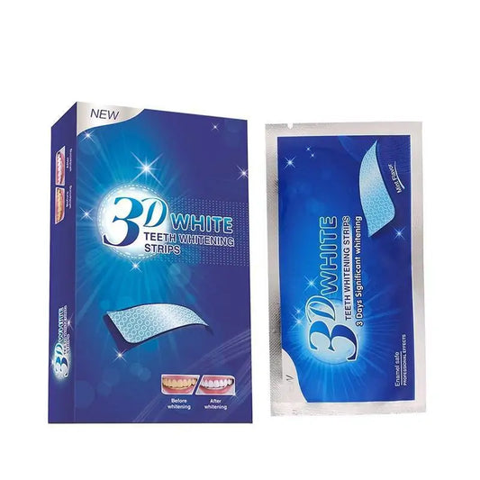 14Pcs/7Pair 3D White Gel Teeth Whitening Strips