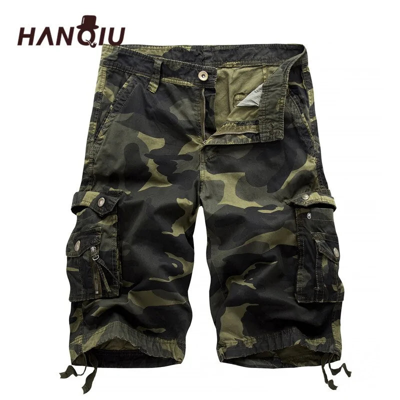 Cargo Shorts Men Camo