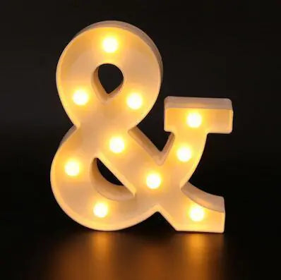 LED Alphabet Letters