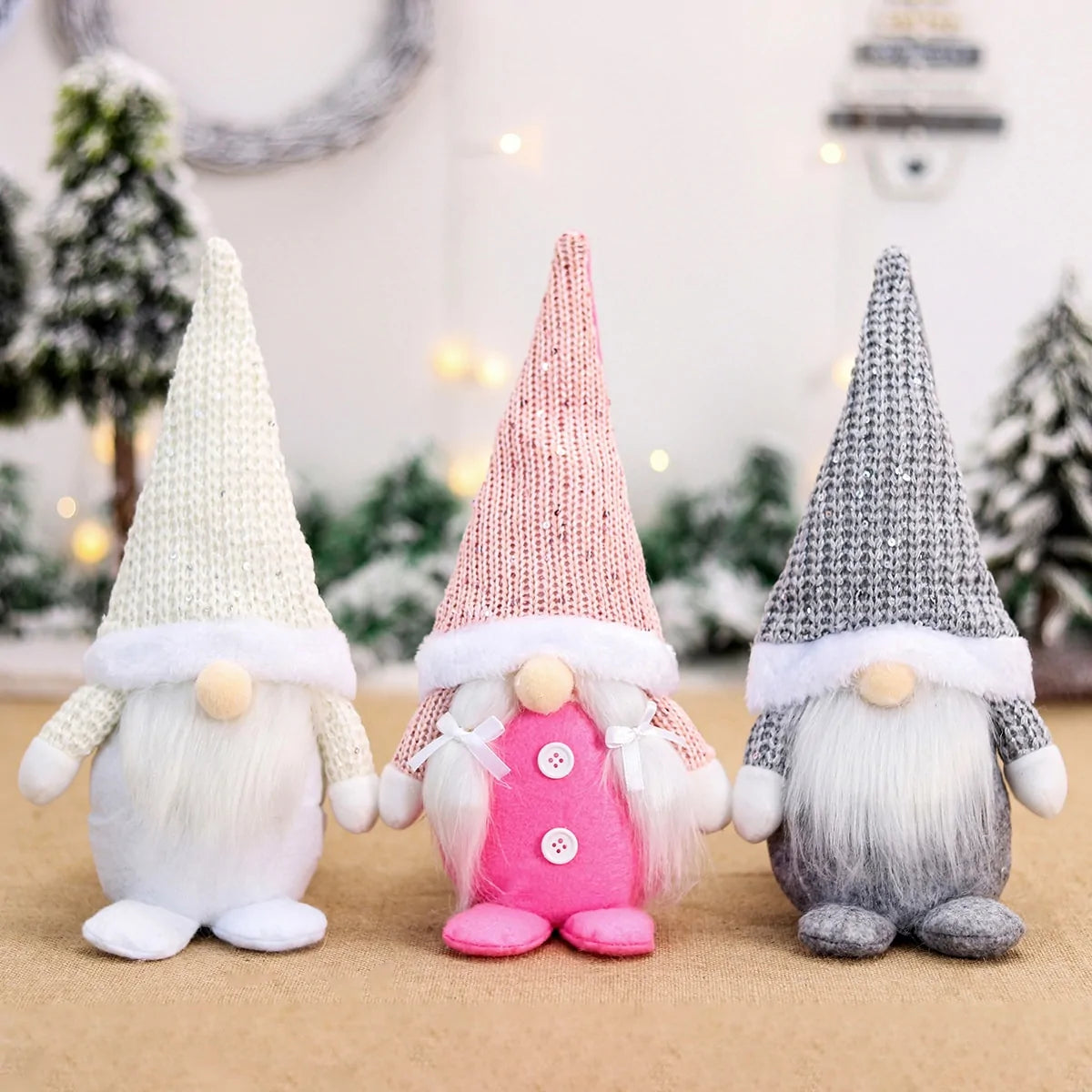 Gnome Christmas Faceless Doll