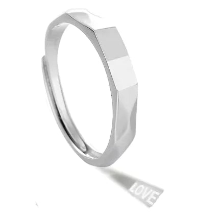 "I Love You" Projection Promise Ring