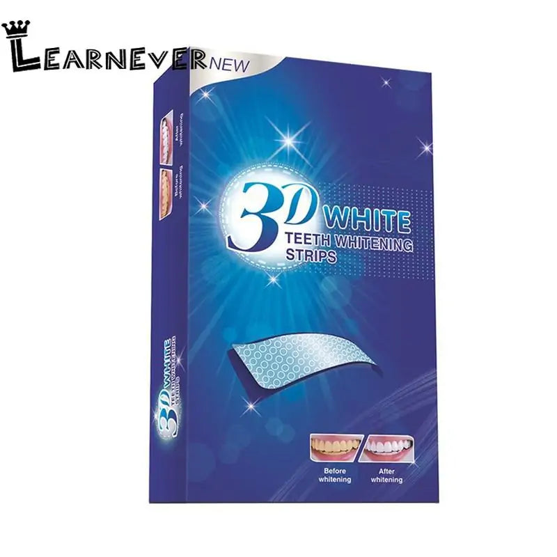 14Pcs/7Pair 3D White Gel Teeth Whitening Strips