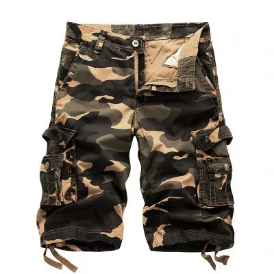 Cargo Shorts Men Camo