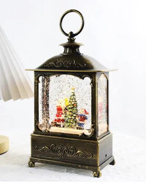 Christmas Decoration Crystal Lamp Music Box